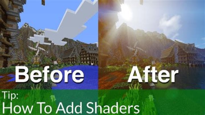 How to add shaders in minecraft