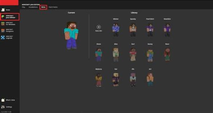 How to change minecraft skin java