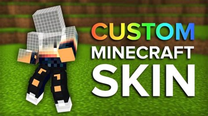 How to make custom minecraft skins